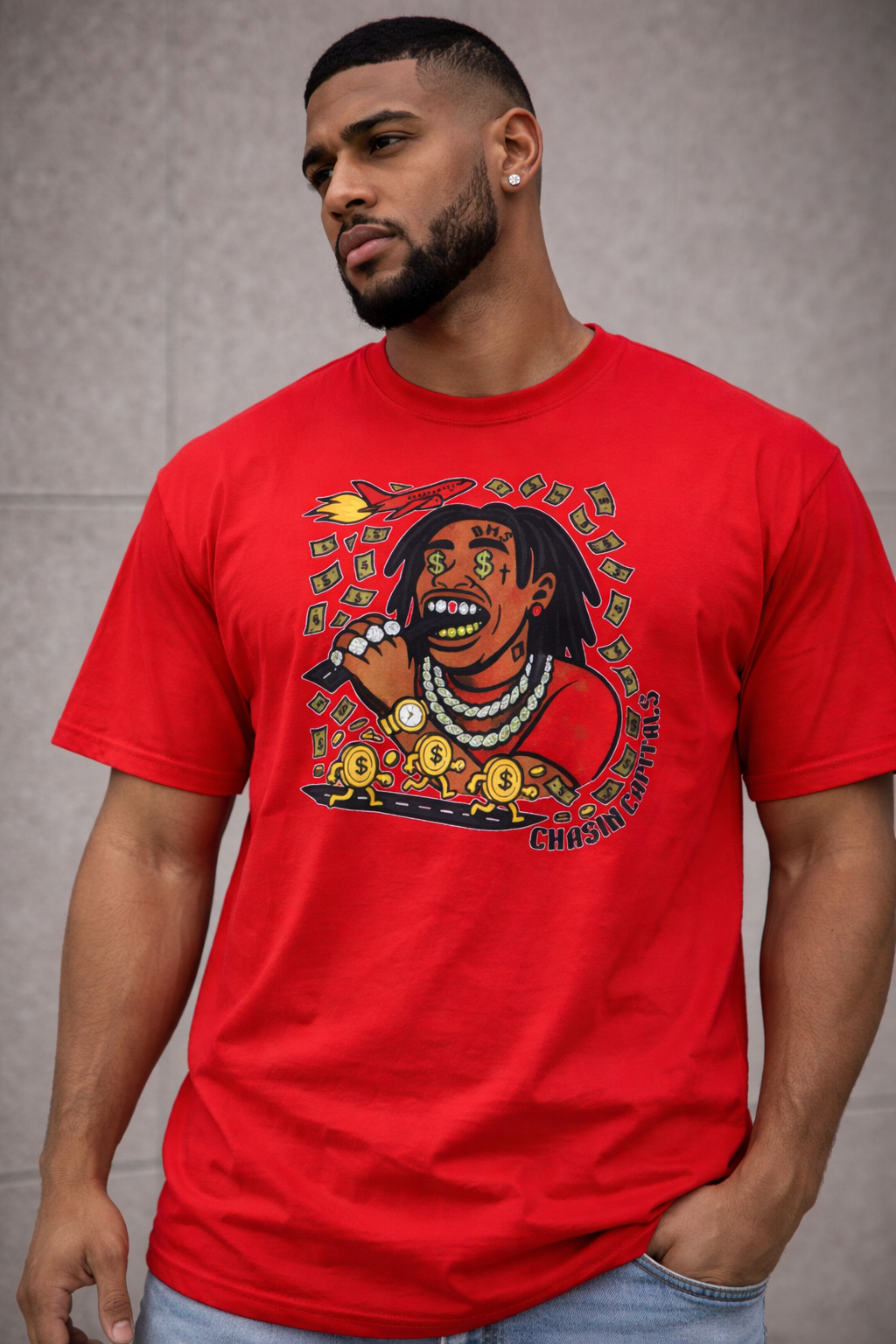 BFL Chasin Tee [red]