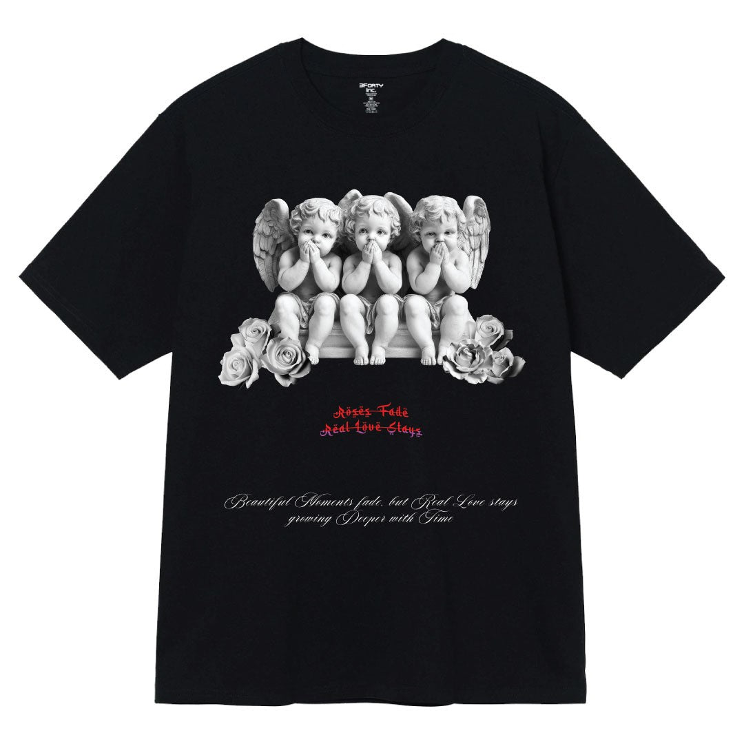 Limited Three Angels Printed Tee [black]