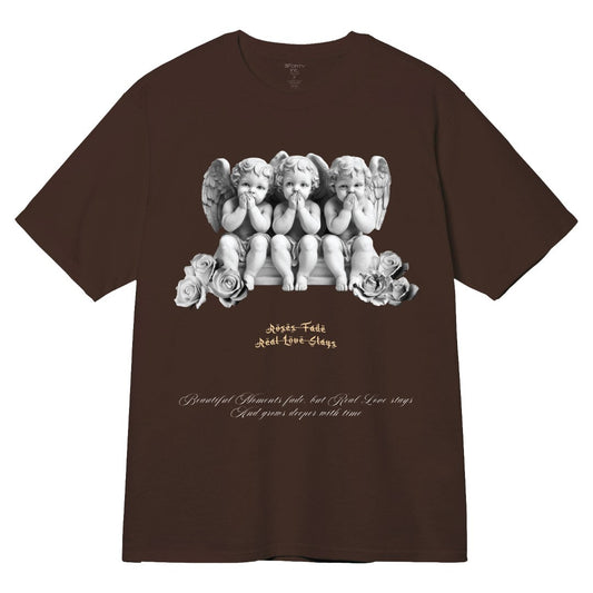 Limited Three Angels Printed Tee [brown]