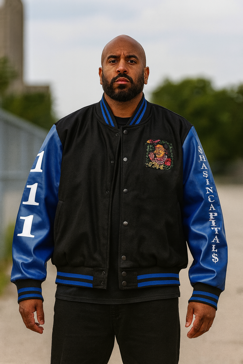 Da Varsity Jacket [black/blue]