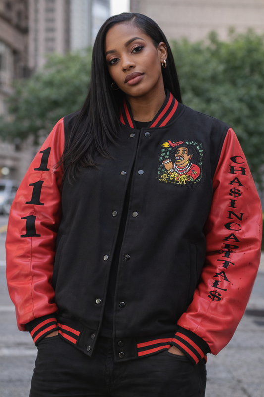 Da Varsity Jacket [black/red]